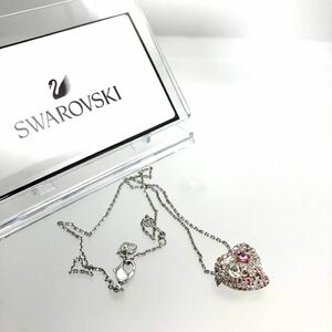 SWROVSKI スワロフスキー ハート ネックレス 正規品