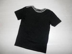 アローズ　BEAUTY & YOUTH　　　ボーダー柄　Tシャツ　S　　　（３D