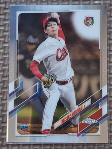 2021 Topps Chrome NPB Nippon Pro #189 DAISUKE MORIURA RC Hiroshima Toyo Carp