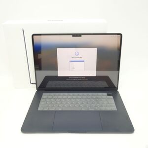 099s Apple MacBook Air 15インチ M2 2023 MQKW3J/A ミッドナイト 【充放電：5回】 ※中古