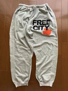 新品FREECITYグレースウェットパンツ /XL/フリーシティ