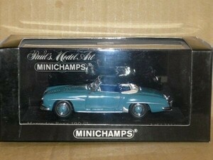 1/43 MINICHAMPS Mercedes-Benz 190SL 青