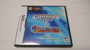 NINTENDO DS 頭脳に汗かくゲームシリーズ！Vol.1 COOL 104 JOKER&SETLINE ニンテンドーDS