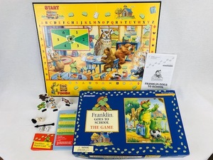 *** ボードゲーム 英語版 "Franklin GOES TO SCHOOL" THE GAME ☆ 中古品 ☆