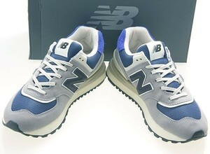 新品/NEW BALANCE/ニューバランス/U574LGFG/メンズサイズ/574LEGACYモデル/GRAY/BLUE/WHITE/グレー/ブルー/ホワイト/ワイズＤ/26.5cm