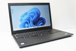 1円スタート ノートパソコン Windows11 Lenovo ThinkPad L590 15.6インチ 第8世代 Core i5 SSD256GB メモリ8GB カメラ 10キー 大画面