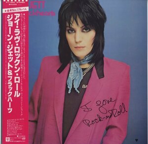 Joan Jett【アナログLP　国内盤　帯付き】I Love Rock 