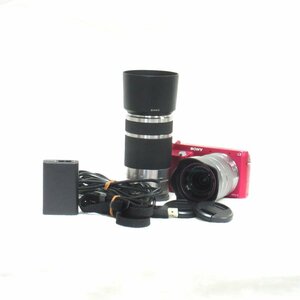 SONY/ソニー ミラーレスデジタル一眼カメラ NEX-F3 1600万画素 Wズームキット チルト液晶