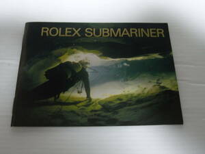 6.1991 ROLEX ロレックス SUBMARINER サブマリーナー 16613 16618 16610 14060 16600 冊子 英語表記