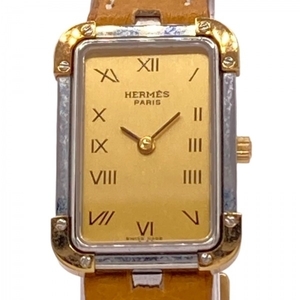 HERMES(エルメス) 腕時計 クロアジュール CR1.240 レディース 〇P ゴールド