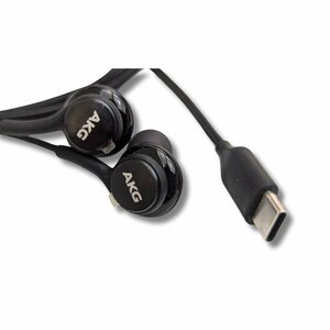 USB Type-C 有線イヤホン AKG Samsung Galaxy 送料無料 ヘッドセットとしても使用可