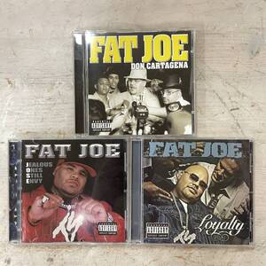 4144　FAT JOE　CD　3枚セット LOYALTY/JOSE/DON CARTAGENA　　中古品 ヒップホップ　ラップ