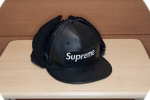 Supreme x New Era Earflap Box Logo 21FW サイズ　7 5/8 中古美品です!! 