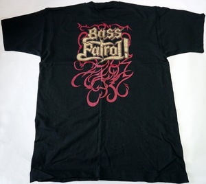 ★ 珍・BASS PATROL ビンテージ プロモ Tシャツ・cutting edge正規品・重低音/BASS系・カスタムカー・ローライダー・即決！