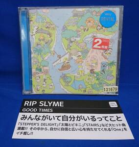 CD 「RIP SLYME / GOOD TIMES 2001～2010 COMPLETE BEST 2枚組」 ／ リップスライム　 レンタル落ちCD