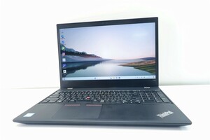 美品 1920ｘ1080 15.6型 レノボ LENOVO ThinkPad P52S Core i7 8550U 8GB 新品SSD256GB Quadro P500 Office ノードパソコン windwos11 090