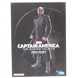 1円【美品】MARVEL マーベル/1/9CAPTAIN AMERICA NICK FURY ニックフューリー/DRH38107/62