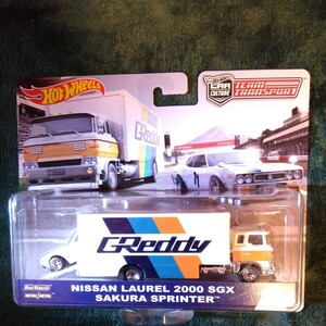 ホットウィール Hot Wheels TEAM TRANSPORT #2 NISSAN LAUREL 2000 SGX SAKURA SPRINTER