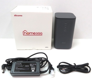 105B695★【中古品】docomo (ドコモ） home 5G HR02 ホームルーター