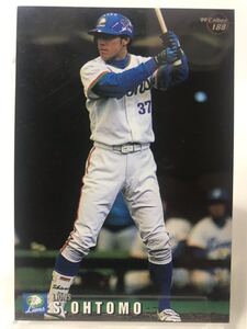 大友進　188 カルビープロ野球チップス　99 ノーマルカード　西武ライオンズ