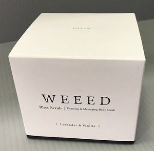 あ//J6675 【未使用・保管品】 WEEED 薬用ボディソープ　SA ウィードブリススクラブ　ラベンダー＆バニラ　360g ニキビ予防