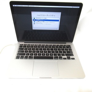 Tj139891 アップル　Apple　MacBook Pro (Retina 13インチ Late 2012) MD212JA/A 　A1425　中古