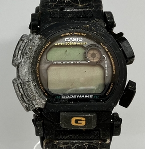 ジャンク CASIO カシオ G‐SHOCK ジーショック DW-8800 クォーツ 腕時計 ケース割れ ベルト劣化