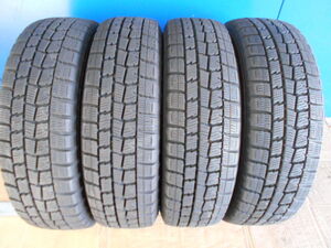 155/65R13　ダンロップ　ウィンターマックス　WM01　17年製　4本セット