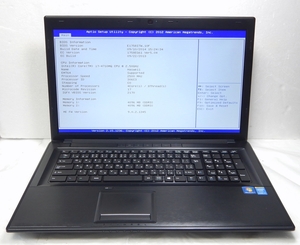 Diginnos　Notebook pc Critea VF-AG Core i7-4710QM 8GB HDD無し