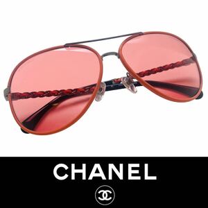 1311★新品★CHANEL★シャネル★サングラス★パイロット★モデルコードCH4219Q★カラーコードC10884★ピンク★chanel★イタリア製★本物★