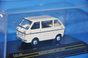 1/43 First43 スズキ キャリー バン　L40 韋駄天 キャリィ キャリイバン 1969年 ixo イクソモデルス SUZUKI CARRY