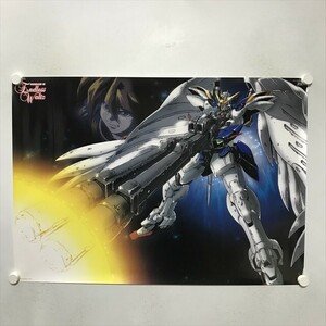 A75140 ◆ガンダムウイング ゼロ 新機動戦記ガンダムＷ エンドレスワルツ ポスター B2サイズ(515mm×728mm) ★同梱で送料追加なし★