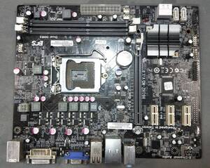 【中古パーツ】BIOS確認のみ、H61H2-M5 V:1.0 マザーボード ＩＯパネル LGA1155 ■MB5049