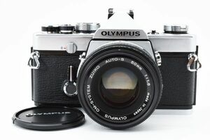 [良品]オリンパス OLYMPUS OM-1 一眼レフ 35mm フィルムカメラ + F.Zuiko AUTO-S 50mm f/1.8 2150777