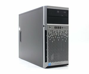 hp ProLiant ML310e Gen8 v2 Xeon E3-1220 v3 3.1GHz 8GB 500GBx2台(SATA3.5インチ/RAID1構成) DVD-ROM Smart Array P222