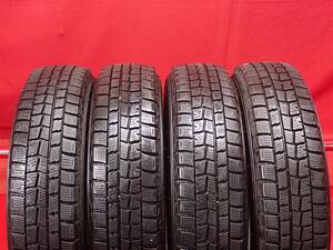 スタッドレス4本 《 ダンロップ 》 ウィンターMAXX01 (WM01) [ 145/80R13 75Q ]8分山★ モコ プレオ ストーリア YRV MRワゴン stati13