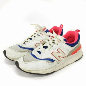 ニューバランス NEW BALANCE スニーカー ローカット メッシュ CM997HAJ 白 ホワイト US8 26cm 靴 メンズ