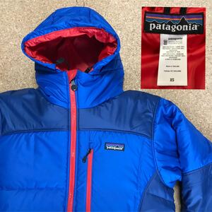 【2010年モデル patagonia】 ダスパーカ DAS Parka (バリブルー BIU) 2010年限定カラー 生産終了最終ロゴ 廃盤 84101F0 【希少 XSサイズ】