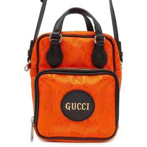 グッチ ショルダーバッグ GGキャンバス オフ ザ グリッド ナイロン レザー 625850 GUCCI 2way 黒 【安心保証】