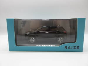 1/30 トヨタ 新型ライズ RAIZE ダイハツ ロッキー OEM 非売品 カラーサンプル ミニカー　ブラックマイカメタリック