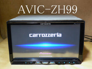 ★★★carrozzeria 最終2022年更新/地デジ/SD/Bluetooth/DVD/CD AVIC-ZH99 動作保証 即決は送料無料！★