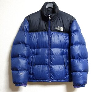 THE NORTH FACE ノースフェイス ヌプシ ダウンジャケット 700FP メンズ Sサイズ 正規品 ブルー Z3896