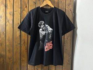 新品★FIGHT CLUB　ブラッドピット　フォトプリントTシャツ【L】★ファイトクラブ/エドワードノートン/チャック・パラニューク/小説/映画