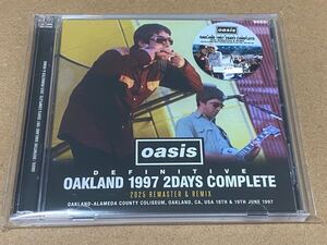 OASIS ■ DEFINITIVE OAKLAND 1997 2DAYS COMPLETE: 2025 REMASTER & REMIX (2CD) ■ Wardour ■