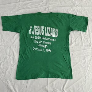 1994 The Jesus Lizard 500th Performance The Vic Theatre Tシャツ ヴィンテージ