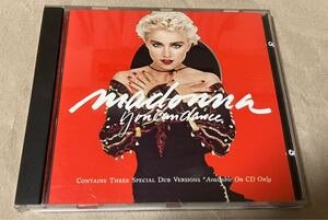 【廃盤CD】Madonna You Can Dance USAオリジナル　マドンナ　ユー・キャン・ダンス　ボーナストラック付　美品　値下げ