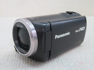 ●●Panasonic HC-V360MS ビデオカメラ ブラック パナソニック デジタルハイビジョン 傾き補正 動作品 12676●●！！