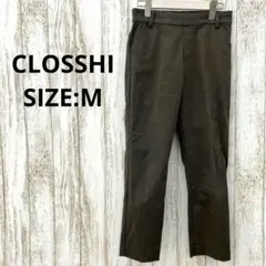 CLOSSHI♥ しまむら スラックス レディースパンツ シンプル コットン М