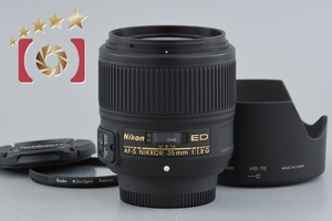 【中古】Nikon ニコン AF-S NIKKOR 35mm f/1.8 G ED