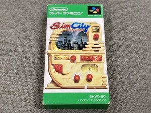 箱＆取説有【シムシティ】スーパーファミコンソフト☆SFC SimCity